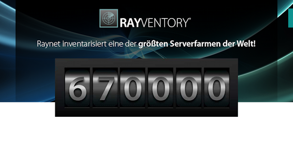 RayVentory bricht alle Rekorde, © Raynet GmbH 2019